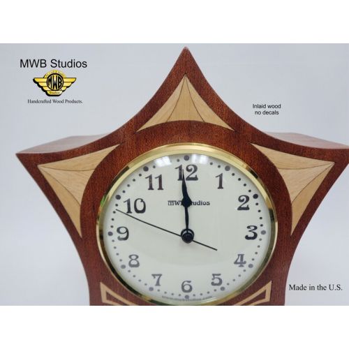  MWBStudios Clock, Art Nouveau Flair. MC-23 Free Shipping within the U.S.