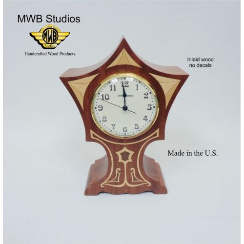  MWBStudios Clock, Art Nouveau Flair. MC-23 Free Shipping within the U.S.