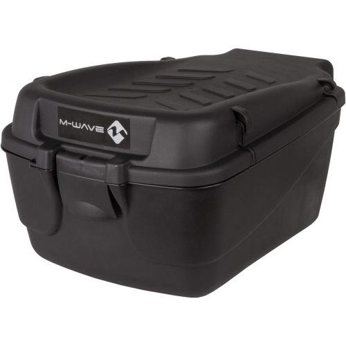  M-Wave Amsterdam Easy Box Rear Carrier Top Case in Two Sizes, Black