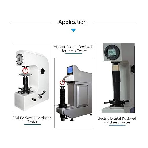  Diamond Indenter HRC-3 for Hardness Tester Diamond Indenter 120 Degree for Rockwell Hardness Tester