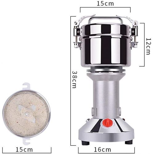  [아마존베스트]MXBAOHENG 500g Electric Grain Grinder Mill Cereal Spice Grinder Herb Pulverizer Superfine Powder Machine 110V