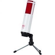 MXL TempoWR USB Condenser Microphone (White/Red)