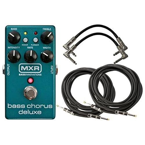  MXL Dunlop MXR M83 Bass Chorus Deluxe w4 Free Cables