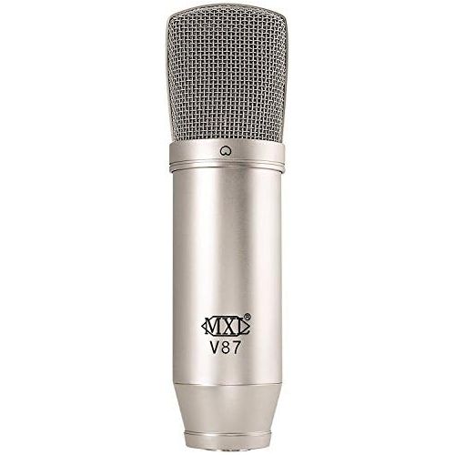  MXL V87 Low-Noise Condenser Microphone with Pop Filter and Low-Profile Shockmount