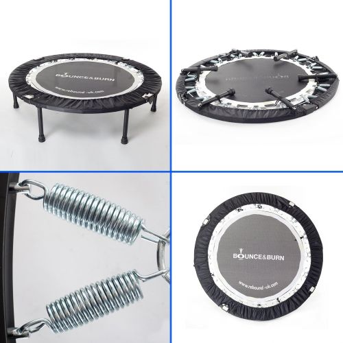  MXL MaXimus Life Bounce & Burn Mini Trampoline Rebounder Affordable & Fun Way to Lose Weight get FIT! Includes DVD 3 Months Free Video Membership