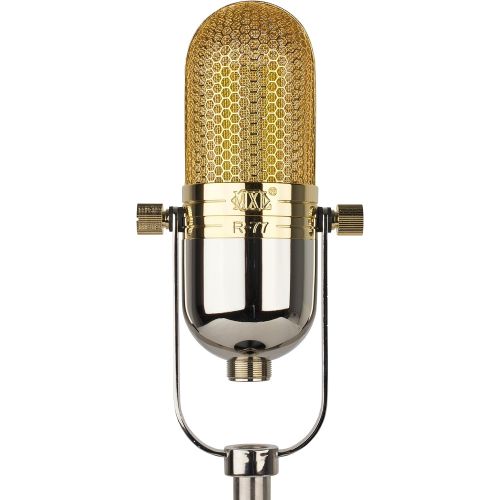  [아마존베스트]MXL Ribbon Microphone, XLR Connector, Chrome/Gold R77