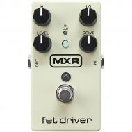 MXR},description:Featuring a unique circuit design, the MXR FET Driver captures the rich, creamy sound of an overdriven tube amplifier by cascading an op-amp gain stage into a FET