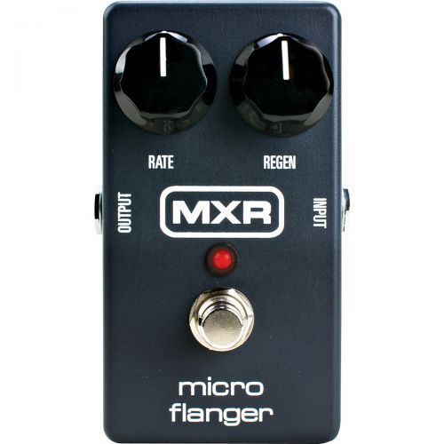  MXR},description:Based on the benchmark sounds of the MXR M117 Flanger, the MXR Micro Flanger guitar pedal features many of the same flanging effects of its big brother, but in a s