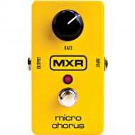 MXR},description:With its simple operation and stellar analog tone, the MXR Micro Chorus guitar pedal joins the ranks of MXR Classics such as the Phase 90, Dyna Comp and Micro Amp.