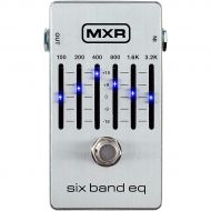 MXR},description:The MXR Six Band EQ has been upgraded with noise-reduction circuitry, true bypass switching, brighter LEDs for increased visibility, and a lightweight aluminum hou