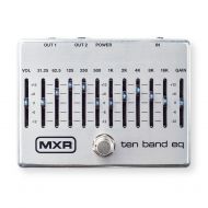 MXR M108S 10-Band EQ Pedal w/Bonus Dunlop PVP-101 Variety Pick-Pack (x12) 710137095649