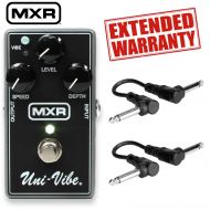 MXR M68 Uni-Vibe Chorus Vibrato Effect Pedal Includes 2 Guitar Patch Cables and 1-Year Extended Warranty