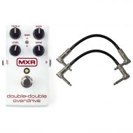 MXR M250 Double Double Overdrive Effects Pedal with 2 Patch Cables