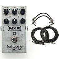 MXR M116 Fullbore Metal Distortion Pedal w/4 FREE Cables