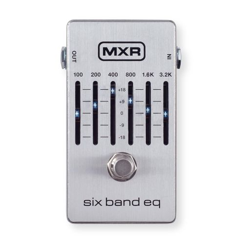  MXR M109S Six Band EQ Guitar Effects Pedal
