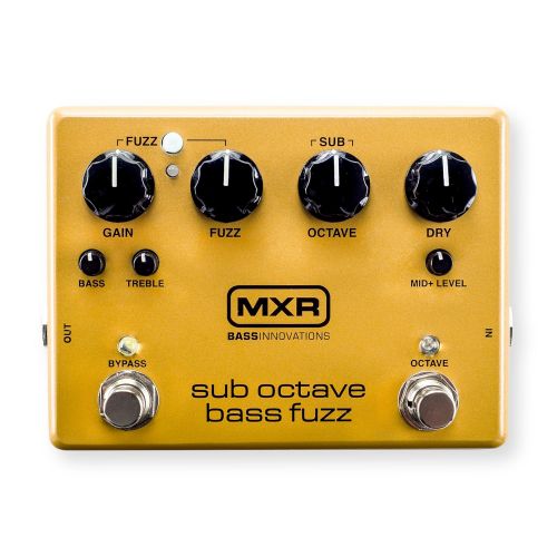  MXR M287 Sub Octave Bass Fuzz Guitar Effects Pedal