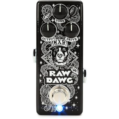  MXR EG74 Raw Dawg Overdrive Pedal with Patch Cables