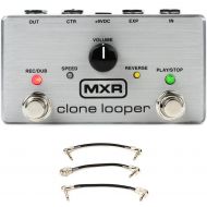 MXR Clone Looper Pedal with Patch Cables