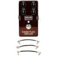 MXR M84 Bass Fuzz Deluxe Pedal with Patch Cables