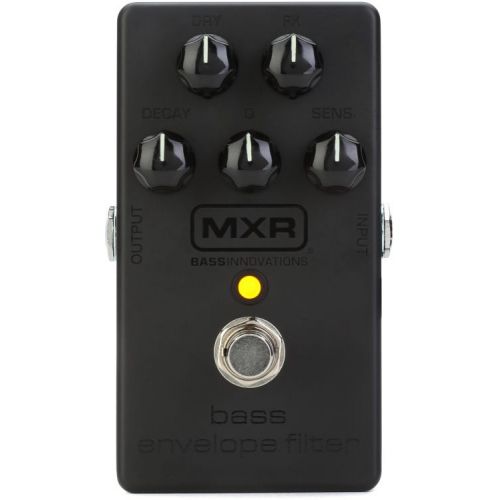  MXR M82 Bass Envelope Filter Pedal with Patch Cables - Blackout Series