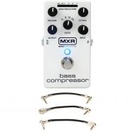 MXR M87 Bass Compressor Pedal with Patch Cables