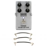 MXR M89 Bass Overdrive Pedal with Patch Cables