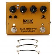 MXR M287 Sub Octave Bass Fuzz Pedal with Patch Cables