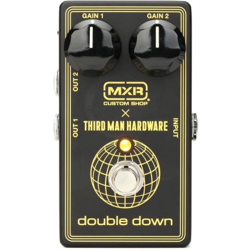  MXR Double Down Booster Pedal with Patch Cables