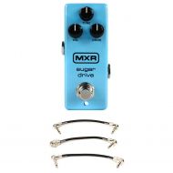 MXR M294 Sugar Drive Overdrive Pedal with Patch Cables