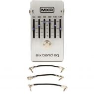 MXR M109S Six Band EQ Pedal with Patch Cables