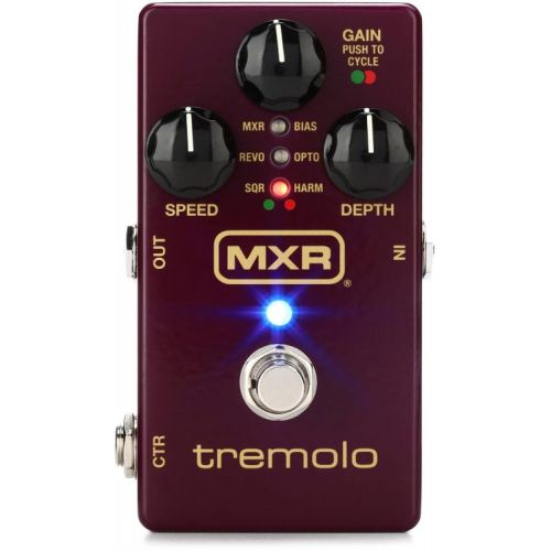  MXR Tremolo Pedal with Patch Cables