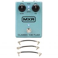 MXR M173 Classic 108 Fuzz Pedal with Patch Cables