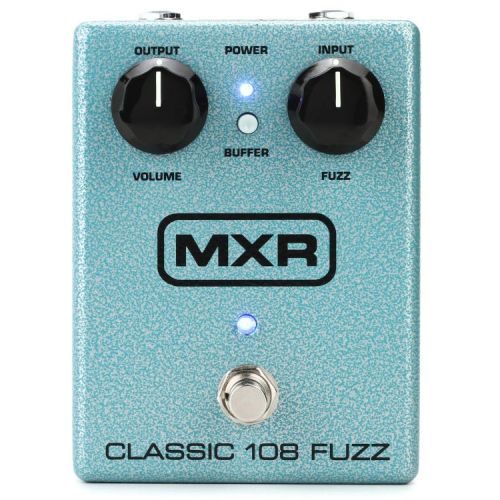  MXR M173 Classic 108 Fuzz Pedal with Patch Cables