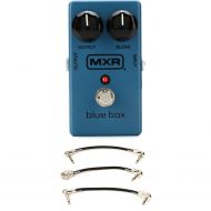 MXR M103 Blue Box Octave Pedal with Patch Cables