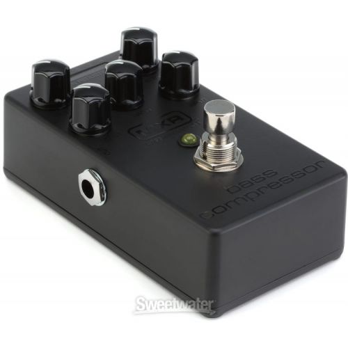  MXR M87 Bass Compressor Pedal with Patch Cables - Blackout Series