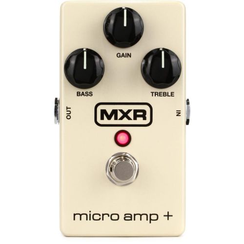  MXR Micro Amp Plus - Clean Boost with Patch Cables