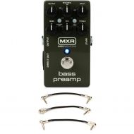 MXR M81 Bass Preamp with Patch Cables