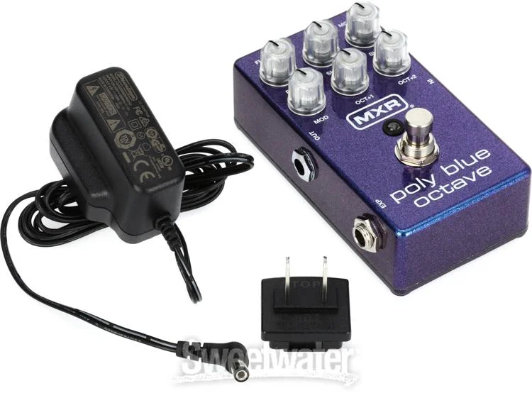  MXR Poly Blue Octave Pedal