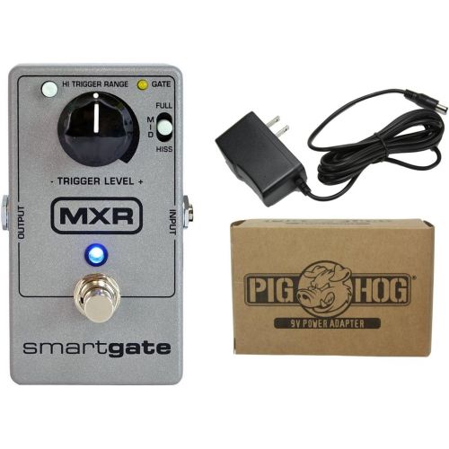  MXR M135 Smart Gate Noise Gate Power Bundle w/1 free Items: Item: Pig Hog 9v Power Adapter