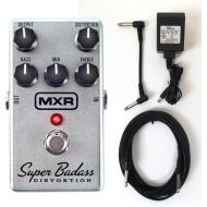 Dunlop M75 MXR Super Badass Distortion + Power adapter and cables!