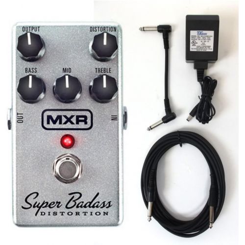  Dunlop M75 MXR Super Badass Distortion + Power adapter and cables!