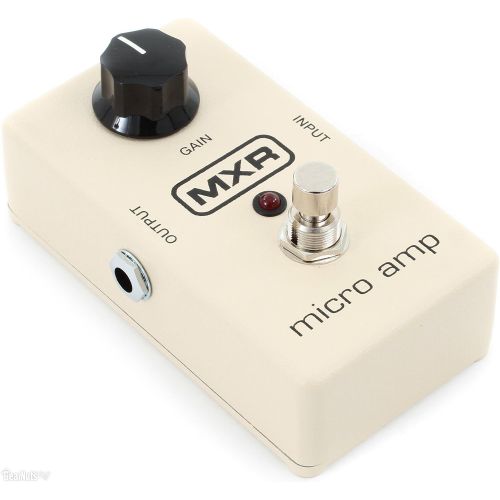  MXR Micro Amp Effects Pedal + Bundle pack