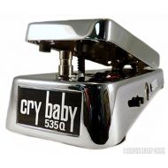 MXR Dunlop Crybaby 535Q-C Q-Chrome CryBaby Wah Pedal w/Bonus Dunlop PVP101 Variety Pick-Pack (x12) 710137017740