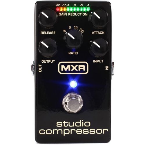  MXR M76 Studio Compressor Analog Guitar Effect Pedal + Cables