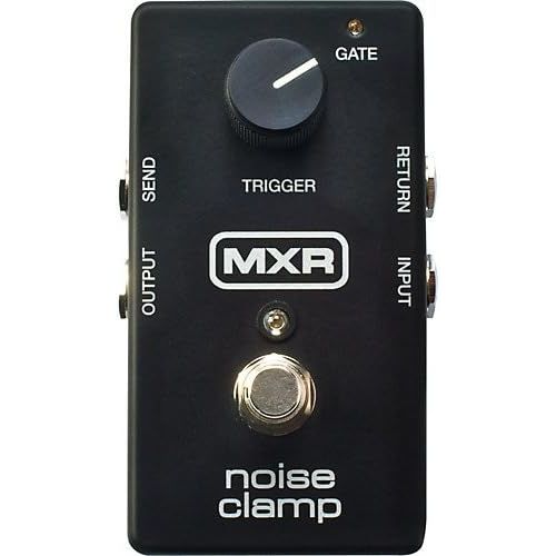  MXR M195 Noise Clamp Noise Reduction / Gate Pedal w/Bonus Patch Cable & RIS Picks (x3) 710137050891