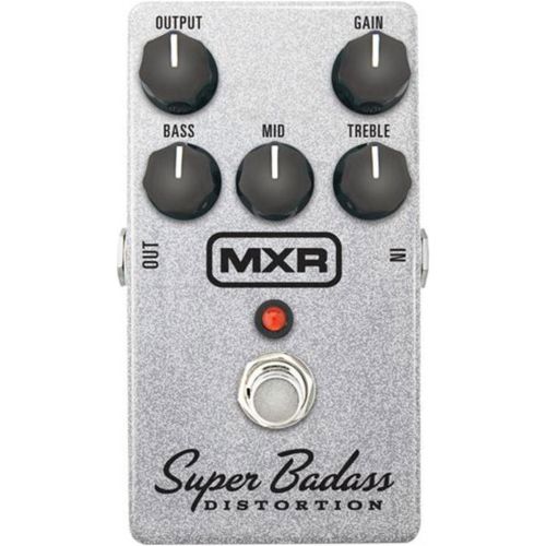  MXR M75 Super Badass Distortion Effects Pedal w/ 9V Power Supply and Patch Cable