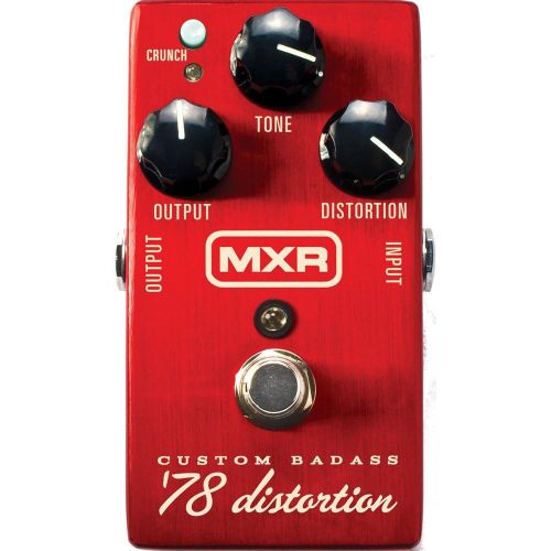  MXR Custom Badass 78 Distortion Pedal Bundle pack