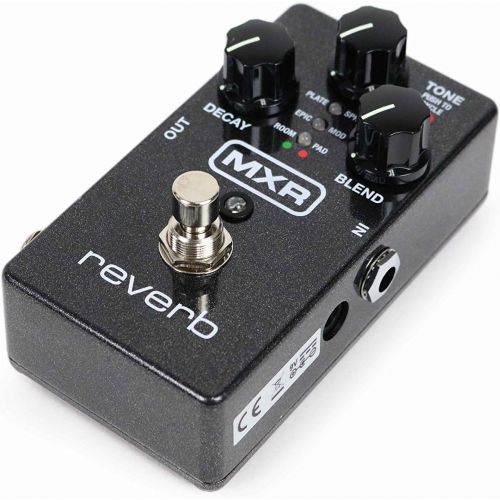  MXR M300 Reverb Pedal w/ 2 Patch Cables