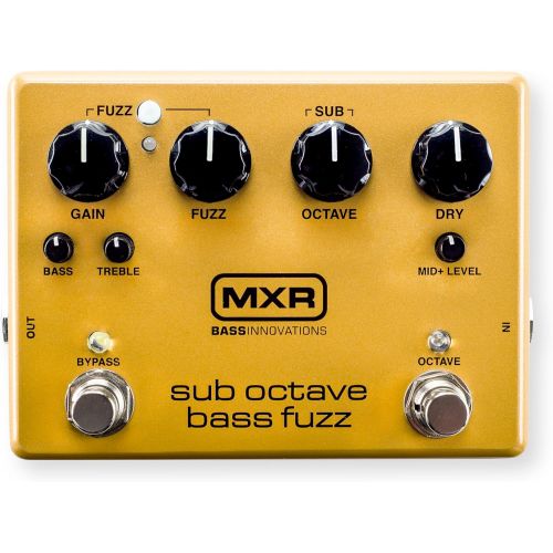  MXR M287 Sub Octave Bass Fuzz Guitar Effects Pedal