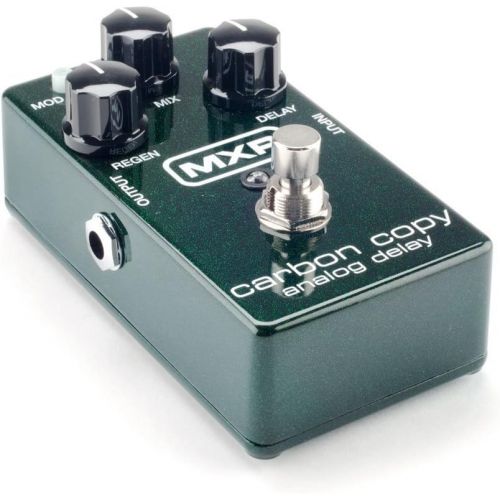  MXR M169 Carbon Copy Analog Delay Pedal Bundle with 4 MXR 6-inch Right Angle Patch Cables